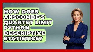 How Does Anscombe s Quartet Limit Python Descriptive Statistics - Python Code School