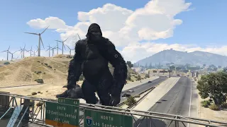 king kong gameplay gta 5 script mods by julionib
