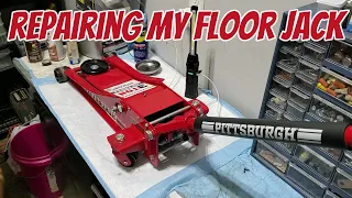 Harbor Freight Pittsburgh Floor Jack Repair - Handle just spins
