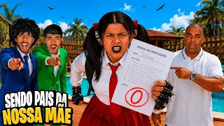 ESTEVÃO E GABRIEL SENDO PAIS DA PRÓPRIA MAE!😱DEU MUITO RUIM!