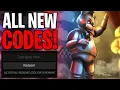 NEW ALL CODES IN FNAF VERSUS ROBLOX REDEEM THESE CODES NOW
