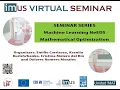 Machine Learning NeEDS Mathematical Optimization with Prof Andrea Lodi