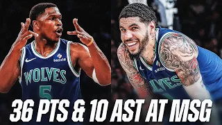Anthony Edwards & LaMelo Ball Put on a Show in Preseason Action at MSG! | October 12, 2026
