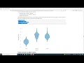 Creating interactive violin plots in R