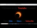 Solar eclipse Animation using HTML and CSS only