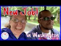 Workamping at a campground Silver Cove RV resort Washington Full Time RV living POA vlog