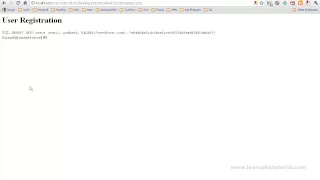 LearnPHP Tutorial Level 2 Chapter 6 Storing PHP information in a MySQL database