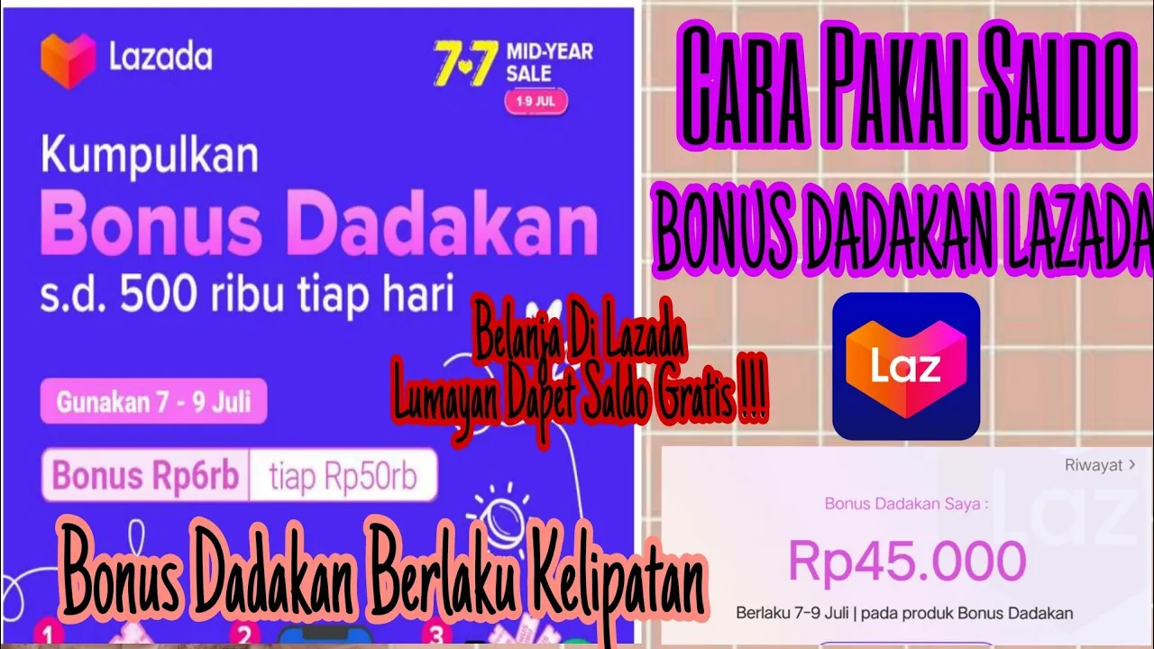 CARA MENDAPATKAN DAN MENGGUNAKAN VOUCHER GRATIS ONGKIR LAZADA TERBARU