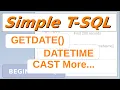 Learn SQL Commands DATES and Formatting