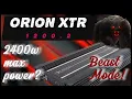 Can the Orion XTR 2 channel 1200 2 be as powerful as its HCCA brother