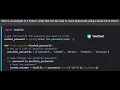 i create password cracker using YouChat
