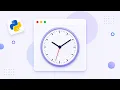 Create an Analog Clock in Python with Tkinter