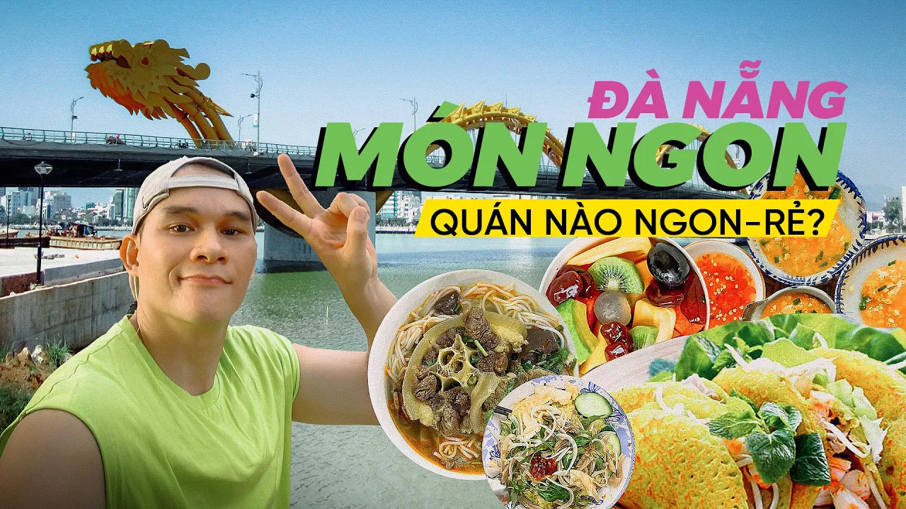 Outline Video BEST FOOD IN DA NANG - Where to Eat for Cheap & Delicious? | IAMKOO Da Nang Vlog