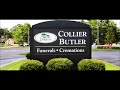 COLLIER BUTLER FUNERAL GADSDEN ALABAMA JOSEPHINE ANN PAYNE BY WINGS OVER GEORGIA WHITE DOVE RELEASE