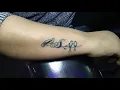 AS Initial Ft Love Birds Tattoo