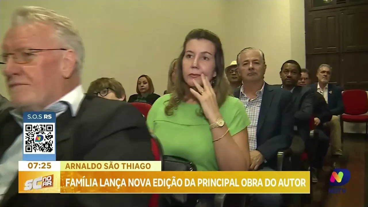 Academia Catarinense de Letras celebra legado de Arnaldo São Thiago