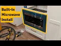 How to Install Built-In Microwave with Trim Kit Chicago Condo Renovation Ep 6