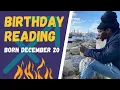 Born December 20 Spiritual Reading Involving Astrology and Numerology