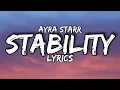 Ayra Starr - Sability (Lyrics)