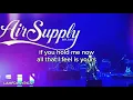 Lagu Stronger Than The Night - Air Supply ( Lyrics )