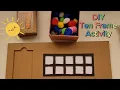 How to Make a DIY Ten Frame Free Math Teaching Resources Number Activity Count to Ten