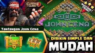 TANTANGAN JOHN CENA CoC - Tutorial 3 Bintang Tergampang