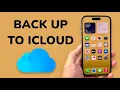 How To Back Up Your iPhone To iCloud