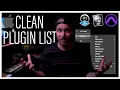 How to CLEAN UP your plugin list in Pro Tools Logic and the UA Console - Hide your unused plugins