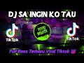 Lagu DJ SA INGIN KO TAU CINTA INI  PUNYA PERASAAN SLOW BASS VIRAL TIKTOK TERBARU