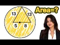 Most Students Miss This Simple Trick Find the Circle s Area