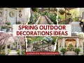 Lovely Spring Outdoor Decorations Ideas 2026 for Front Door Garden Flags Patio Decor