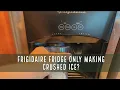 Fridge Not Making Cubed Ice