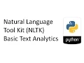 NLTK Basic Text Analytics