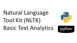 NLTK Basic Text Analytics