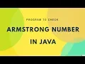 Java program to check Armstrong number Hindi
