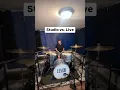 Download Lagu Studio vs. Live #drums #drummer #band #studio #live #solo #fail
