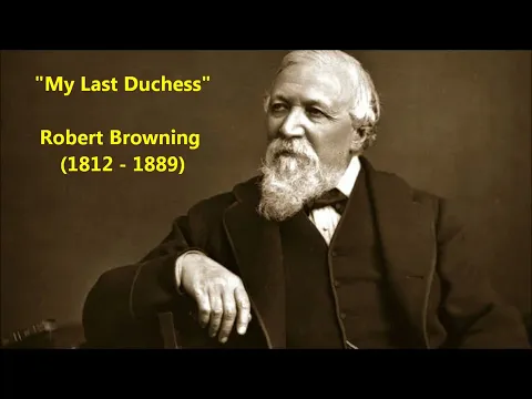 Download MP3 Robert Browning’s dramatic monologue “My Last Duchess” published in Dramatic Lyrics (1842) Victorian