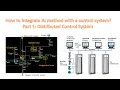 How to integrate AI methods with the control system Part 1 Distributed Control System