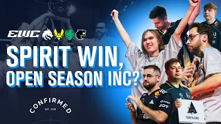 Spirit win EWC Falcons Vitality fall flat BLAST season takes HLTV Confirmed S7E75