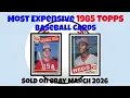 1985 Topps Most Expensive eBay Sales Baseball Cards March 2026