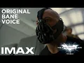 The Dark Knight Rises - IMAX 70MM Film Prologue Original Bane Voice