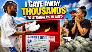 I Walked Around Barefoot Giving Away Money 