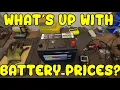 What the heck is going on with automotive battery prices Walmart Everstart Value