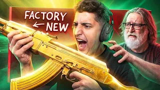 EU CONSEGUI AS DUAS MAIS RARAS DO TERMINAL EM FACTORY NEW!!! (A VALVE LUTOU CONTRA, MAS EU VENCI...)