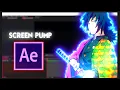 Screen pump Shake effect - After Effects AMV tutorial Free Project file
