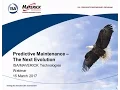 Predictive Maintenance - The Next Evolution