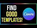 How to Find Good Templates on Canva 2026