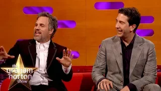 Mark Ruffalo David Schwimmer s Hilarious First Job The Graham Norton Show