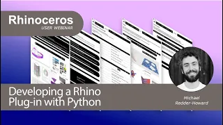 Rhino User Webinar Developing a Rhino Plug-in with Python