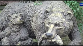 Семью медведей подарили  Омской Областной детской клинической больнице